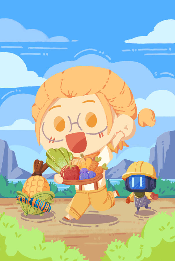 OC chibi illustration (2026)